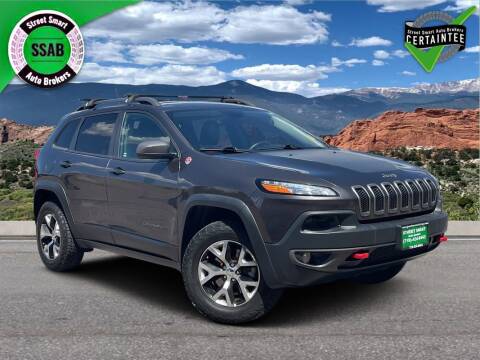 2017 Jeep Cherokee for sale at Street Smart Auto Brokers in Colorado Springs CO