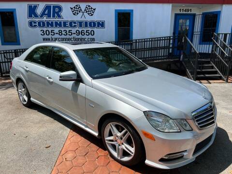 2012 Mercedes-Benz E-Class for sale at Kar Connection in Miami FL