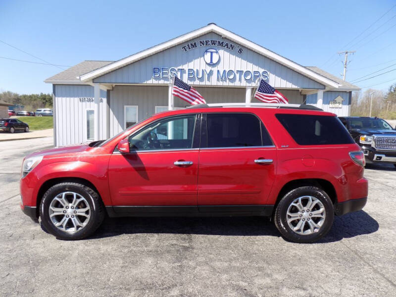 2014 GMC Acadia for sale at Tim Newman's Best Buy Motors in Hillsboro OH