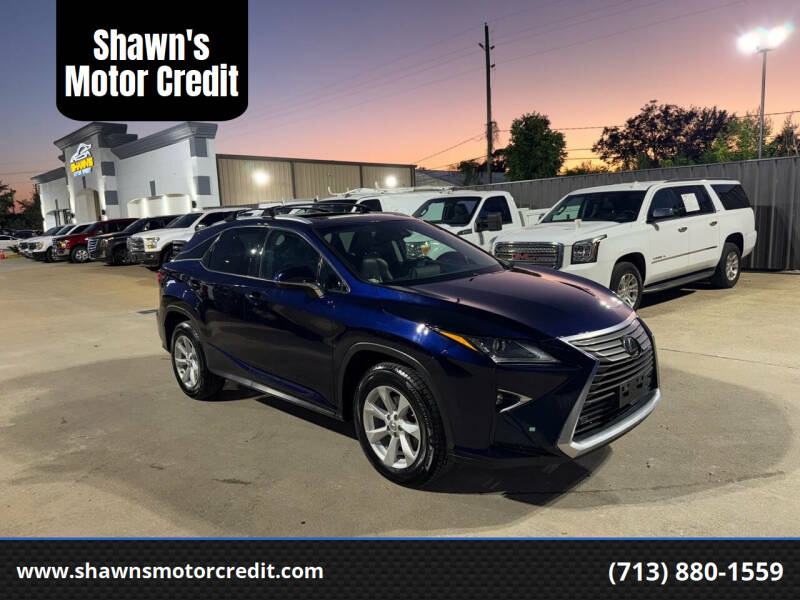 2017 Lexus RX 350 for sale at Shawn's Motor Credit in Houston TX