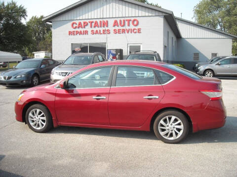 2013 Nissan Sentra for sale at Captain Auto in Bluffton IN