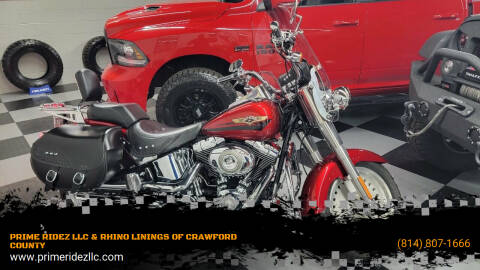2008 Harley Davidson FLSTF for sale at PRIME RIDEZ LLC & RHINO LININGS OF CRAWFORD COUNTY in Meadville PA