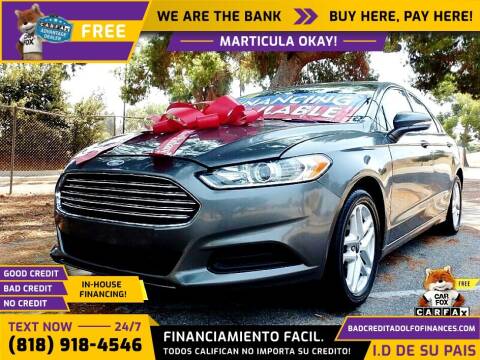 2014 Ford Fusion for sale at Adolfo Finances in Los Angeles CA