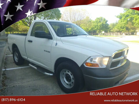 2009 Dodge Ram 1500 for sale at RELIABLE AUTO NETWORK in Arlington TX