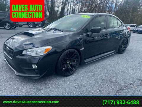 2015 Subaru WRX for sale at DAVES AUTO CONNECTION in Etters PA