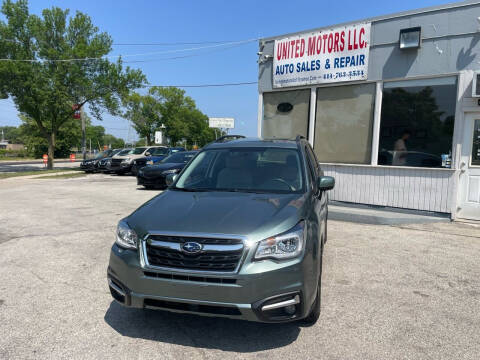 2017 Subaru Forester for sale at United Motors LLC in Saint Francis WI