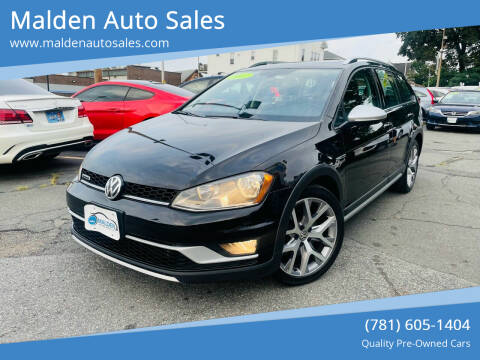 2017 Volkswagen Golf Alltrack for sale at Malden Auto Sales in Malden MA