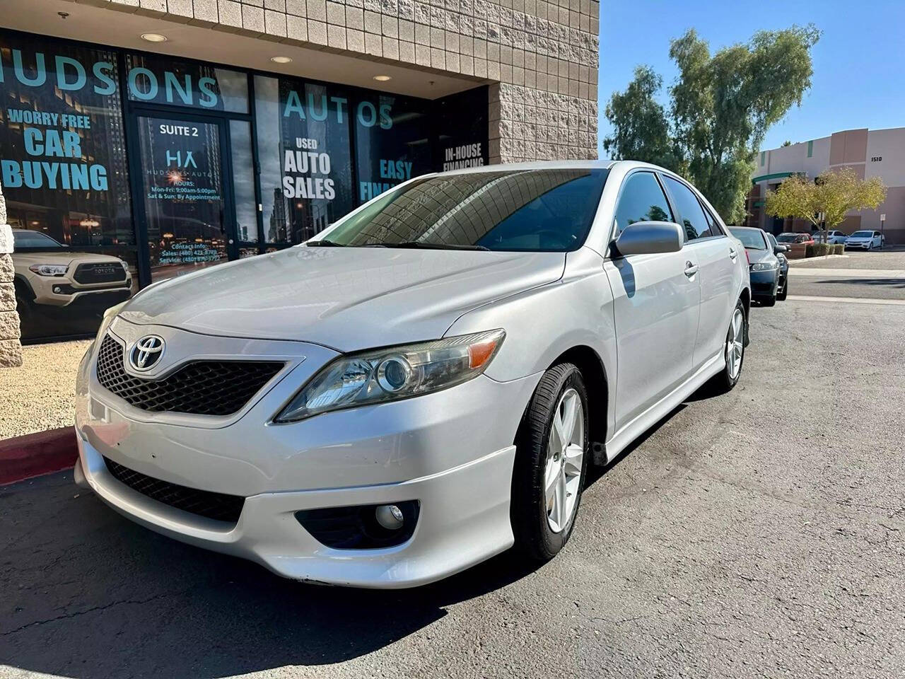 2010 Toyota Camry for sale at HUDSONS AUTOS in Gilbert, AZ