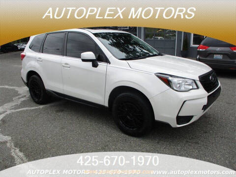 2018 Subaru Forester for sale at Autoplex Motors in Lynnwood WA