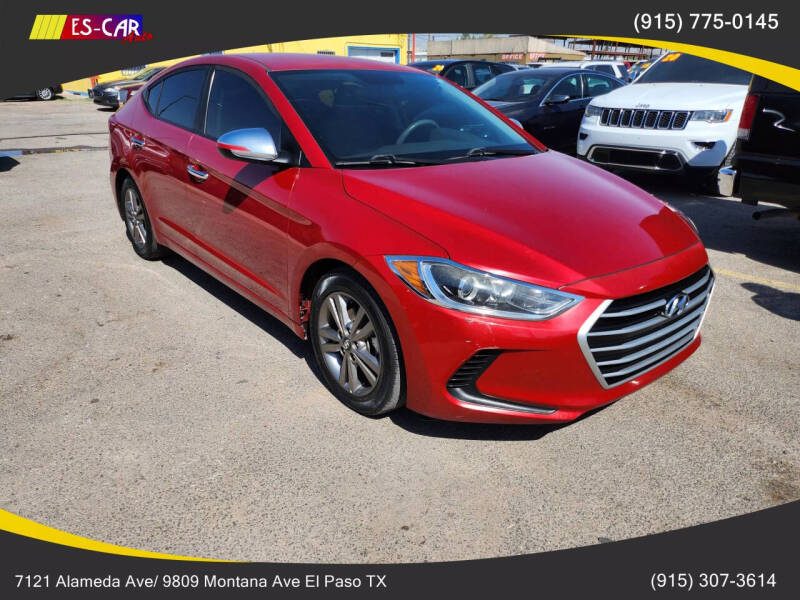 2017 Hyundai Elantra for sale at Escar Auto in El Paso TX