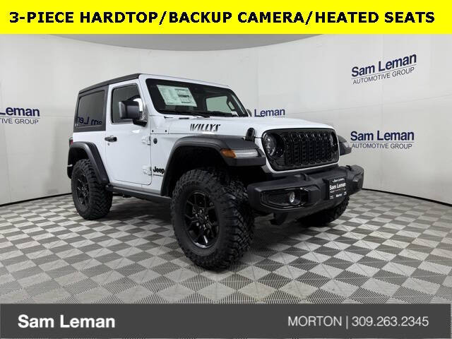 2025 Jeep Wrangler for sale at Sam Leman CDJRF Morton in Morton IL