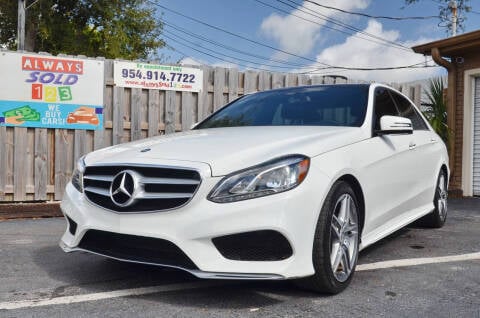 2014 Mercedes-Benz E-Class for sale at ALWAYSSOLD123 INC in Fort Lauderdale FL