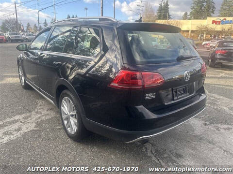 2017 Volkswagen Golf Alltrack TSI SE 4Motion