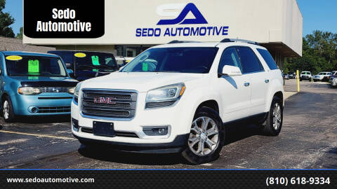 2013 GMC Acadia for sale at Sedo Automotive in Davison MI