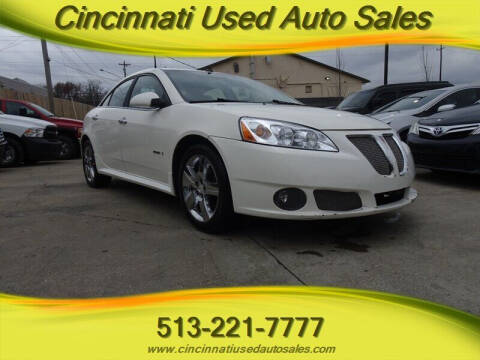 2008 Pontiac G6 for sale at Cincinnati Used Auto Sales in Cincinnati OH