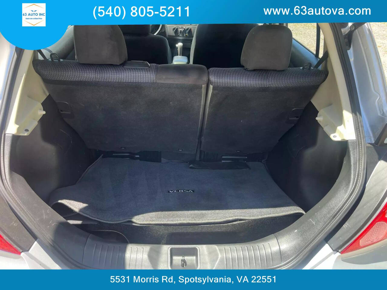 2011 Nissan Versa for sale at 63 Auto Inc in Spotsylvania, VA