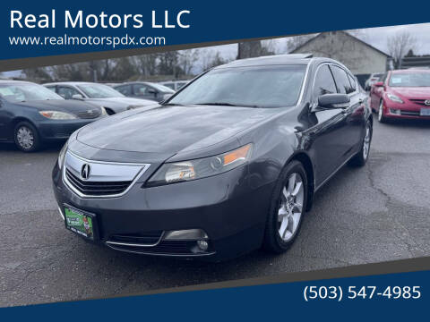 2013 Acura TL for sale at Real Motors LLC in Milwaukie OR