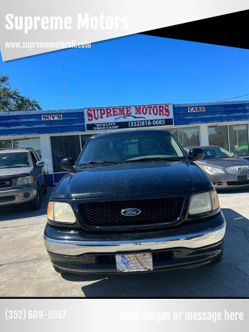 1999 Ford F-150 for sale at Supreme Motors in Leesburg FL