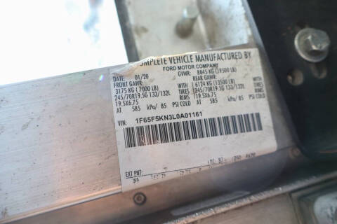 2020 Ford Stripped Chassis