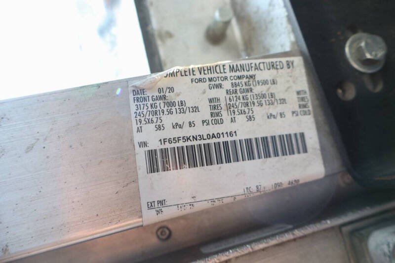 2020 Ford Stripped Chassis