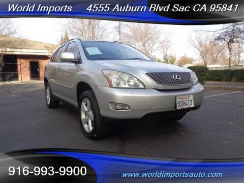 2004 Lexus RX 330 for sale at World Imports in Sacramento CA