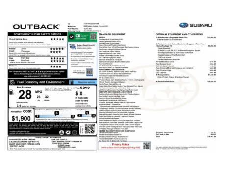 2025 Subaru Outback Premium