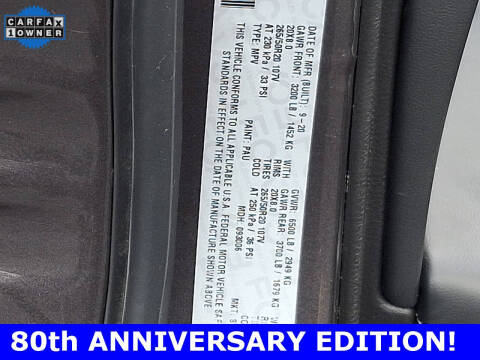 2021 Jeep Grand Cherokee 80th Anniversary Edition