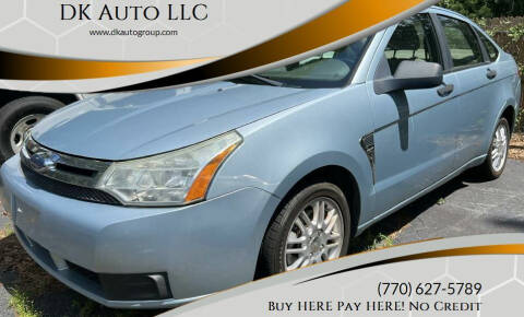 2008 Ford Focus for sale at DK Auto LLC in Stone Mountain GA
