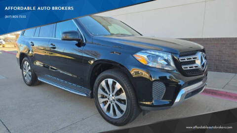 2017 Mercedes-Benz GLS for sale at AFFORDABLE AUTO BROKERS in Keller TX