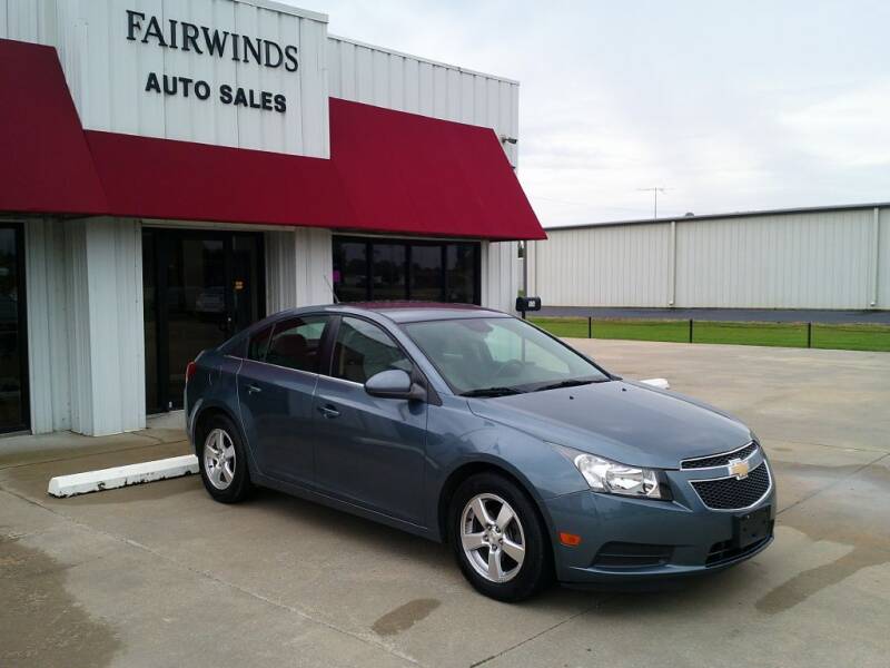 2012 Chevrolet Cruze for sale at Fairwinds Auto Sales in Dewitt AR