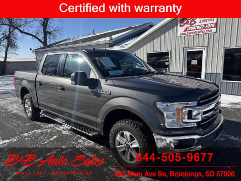 2018 Ford F-150 for sale at B & B Auto Sales in Brookings SD