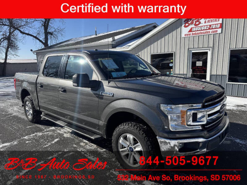 2018 Ford F-150 for sale at B & B Auto Sales in Brookings SD
