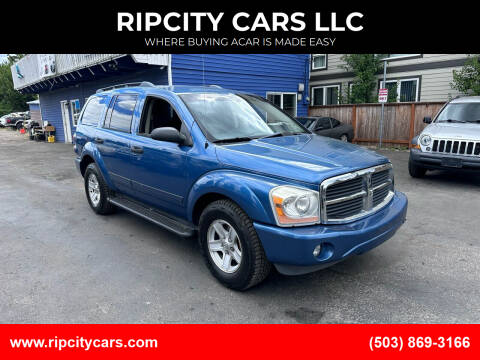 2005 Dodge Durango for sale at RIPCITY CARS LLC in Portland OR