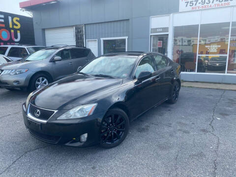 2006 Lexus IS 250 for sale at AutoPro Virginia LLC in Virginia Beach VA