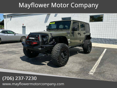 2016 Jeep Wrangler Unlimited for sale at Mayflower Motor Company in Rome GA