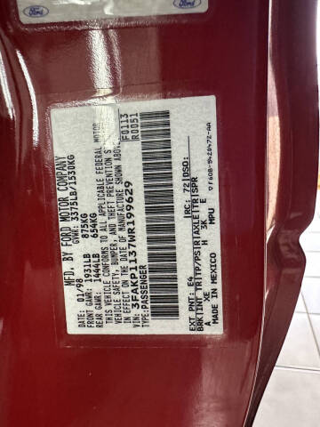 1998 Ford Escort ZX2 Hot