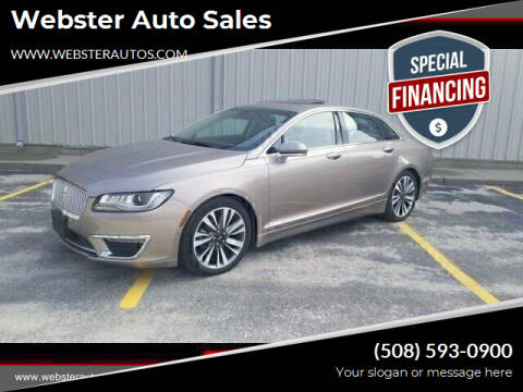 2020 Lincoln MKZ for sale at Webster Auto Sales in Webster MA