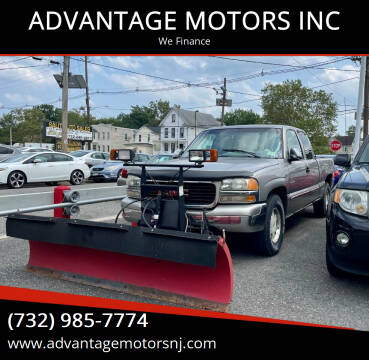 2000 GMC Sierra 1500 for sale at ADVANTAGE MOTORS INC in Edison NJ