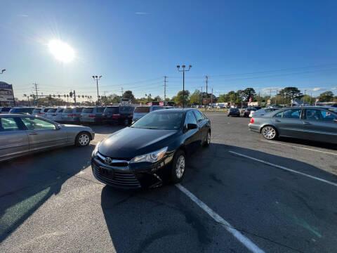 2015 Toyota Camry for sale at TOWN AUTOPLANET LLC in Portsmouth VA