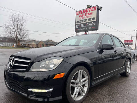 2014 Mercedes-Benz C-Class for sale at Unlimited Auto Group in West Chester OH