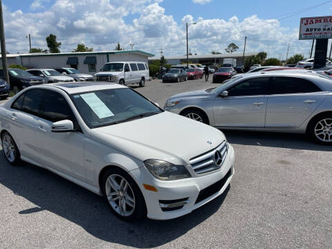 2012 Mercedes-Benz C-Class for sale at Jamrock Auto Sales of Panama City in Panama City FL