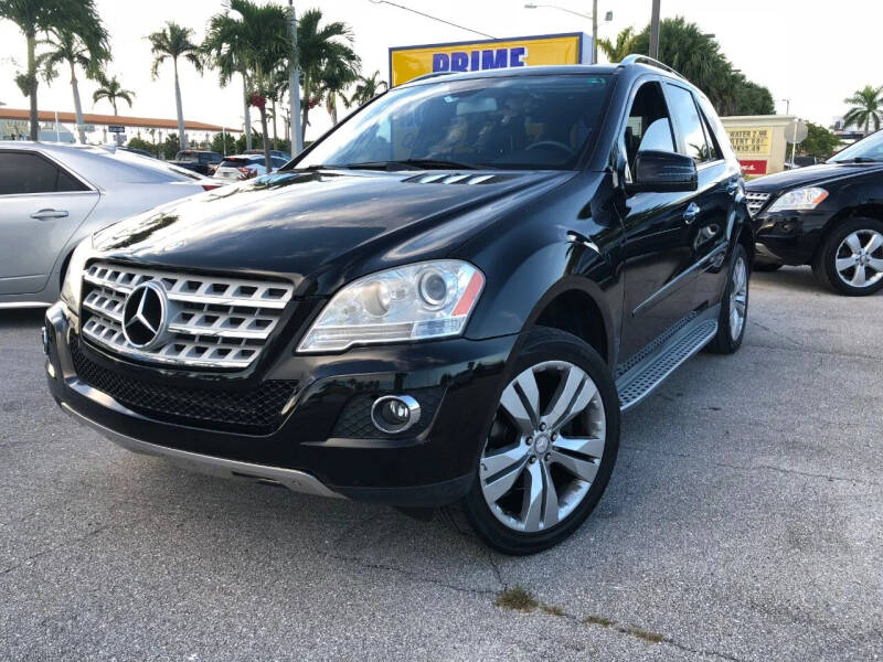 2011 Mercedes-Benz M-Class for sale at PRIME AUTO CENTER in Palm Springs FL