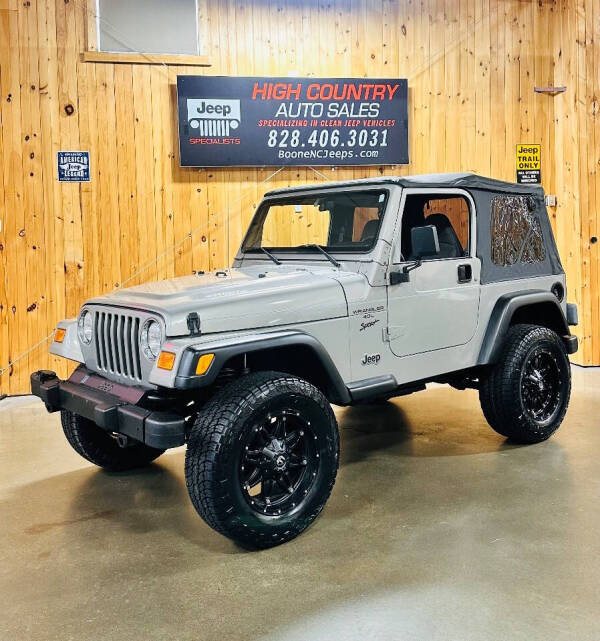 2001 Jeep Wrangler for sale at Boone NC Jeeps-High Country Auto Sales in Boone NC