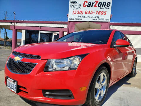 2014 Chevrolet Cruze for sale at CarZone in Marysville CA