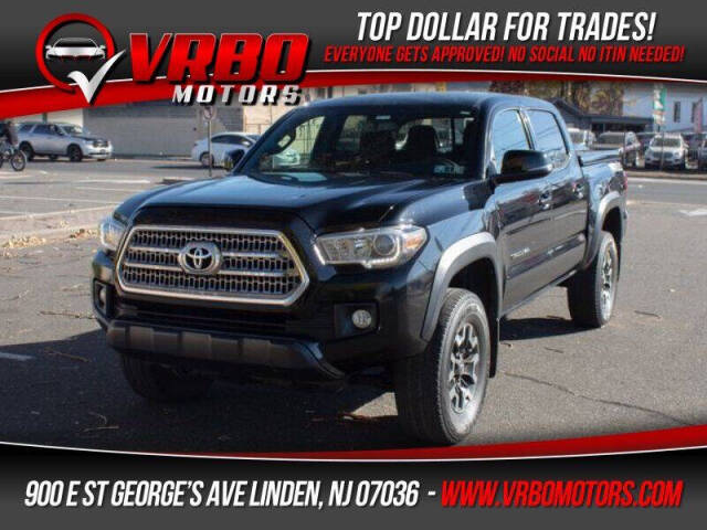 2016 Toyota Tacoma for sale at Vrbo Motors in Linden, NJ