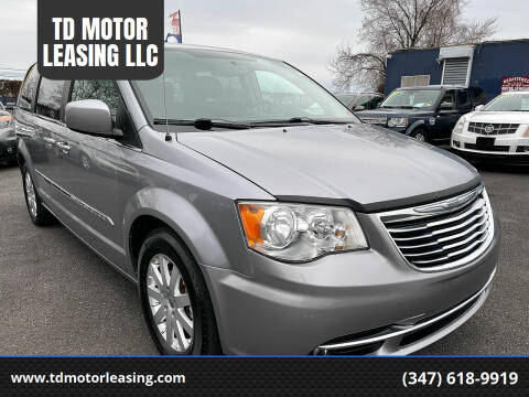 2013 Chrysler Town and Country for sale at TD MOTOR LEASING LLC in Staten Island NY