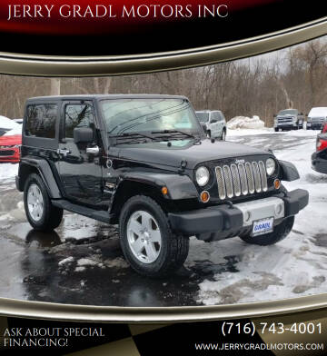 2011 Jeep Wrangler for sale at JERRY GRADL MOTORS INC in North Tonawanda NY