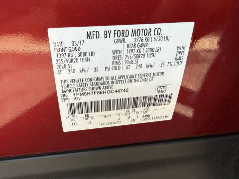 2017 Ford Explorer Limited
