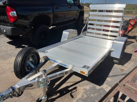 2024 ALCOM 54"X8' ALUM FLAT BED for sale at Trophy Trailers in New Braunfels TX