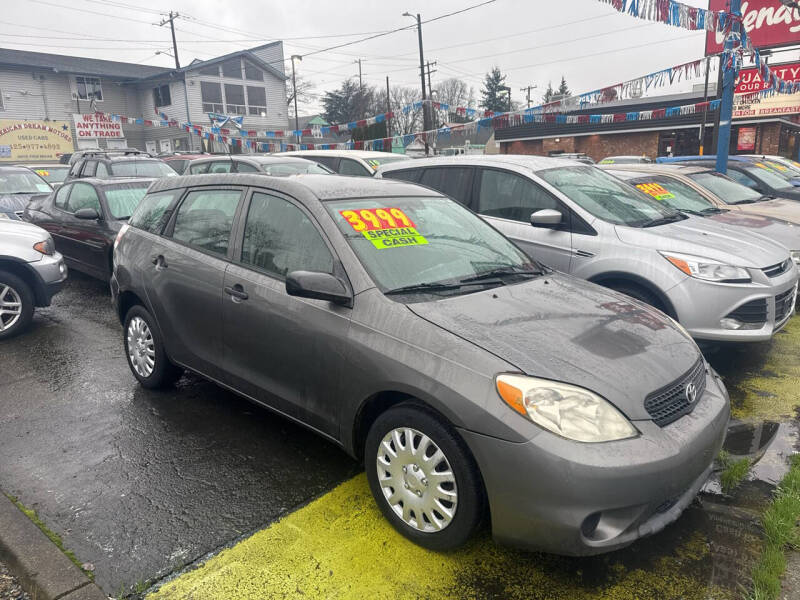 2007 Toyota Matrix for sale at American Dream Motors in Everett WA